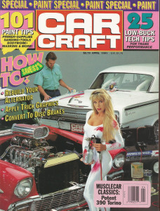 CAR CRAFT 1991 APR - GREMLIN, DAYTONA, 409/425, VETTE